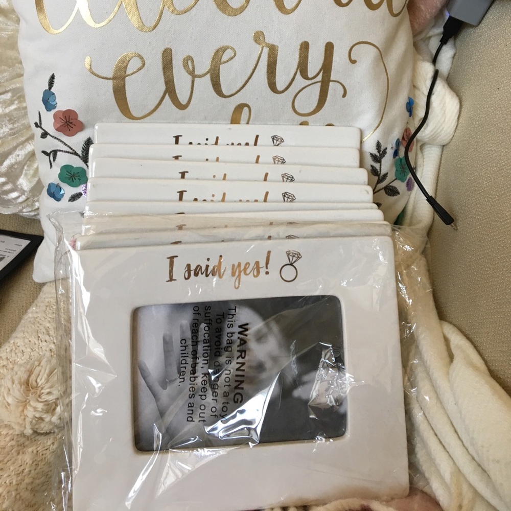 Wedding picture frame